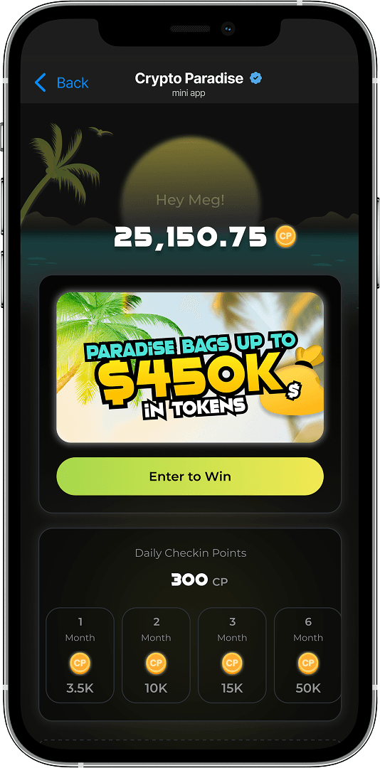 Crypto Paradise screen 1