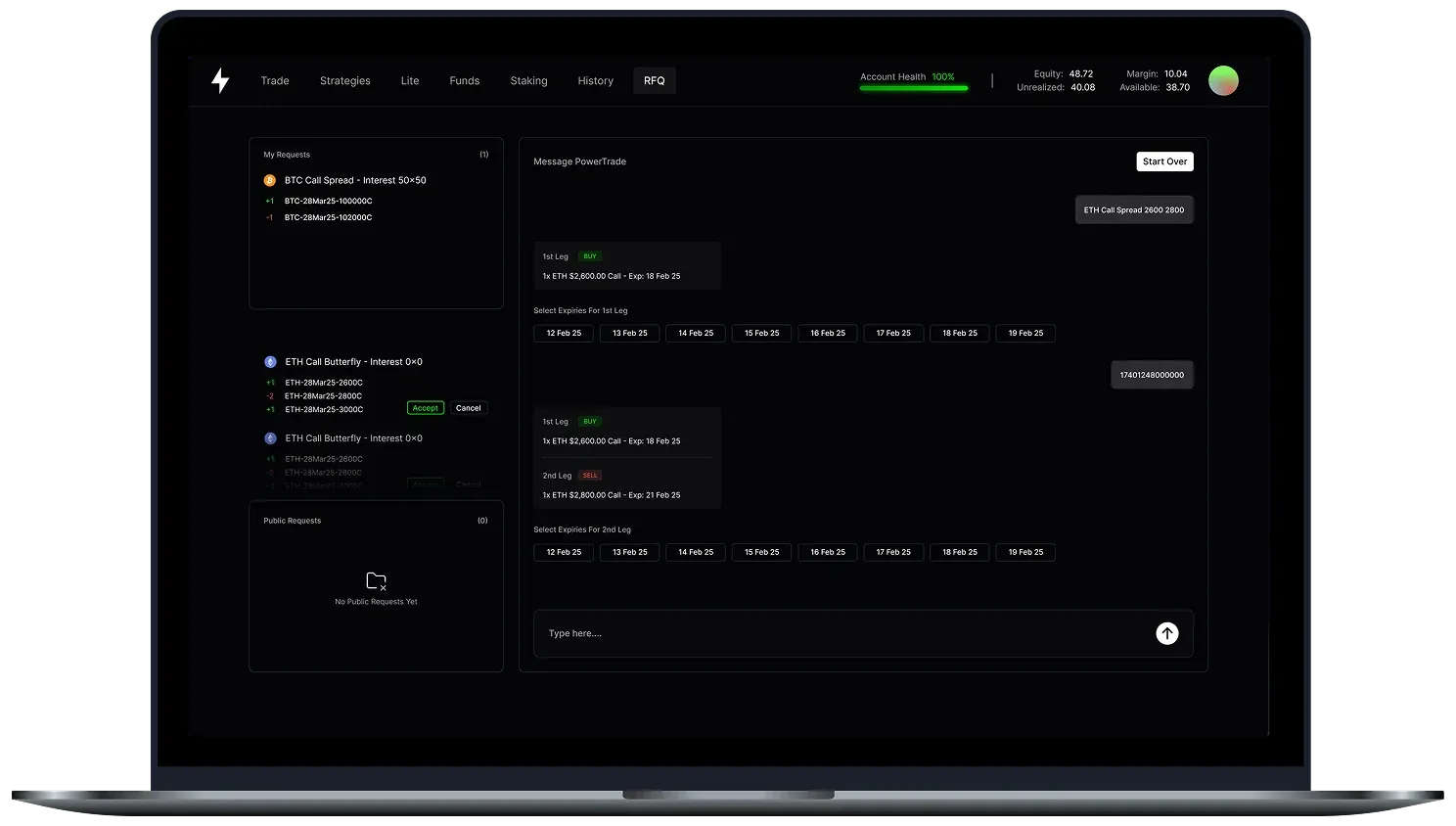 Powertrade screen 7